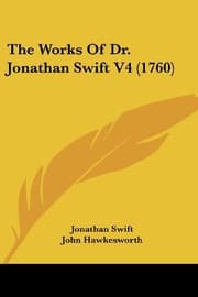 Tapa de The Works Of Dr. Jonathan Swift V4 (1760)