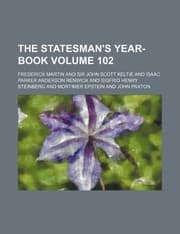 Tapa de The Statesman's year-book Volume 102