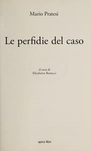 Tapa de Le perfidie del caso