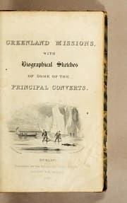 Tapa de Greenland missions, with biographical sketches