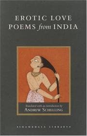 Tapa de Erotic Love Poems from India