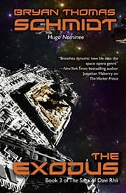 Tapa de The Exodus (The Saga of Davi Rhii Book 3)