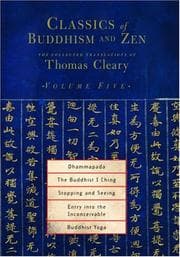 Tapa de Classics of Buddhism and Zen Vol. 5