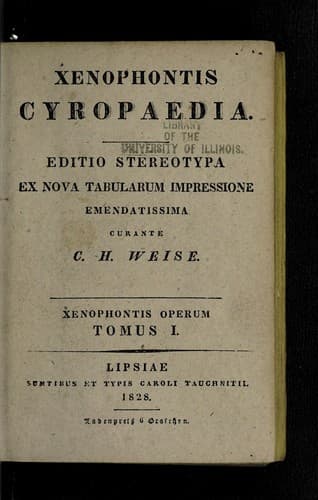 Tapa de Xenophontis Operum