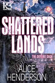 Tapa de Shattered Lands (The Skyfire Saga Book 2)