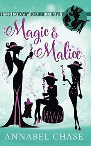 Tapa de Magic & Malice (Starry Hollow Witches)