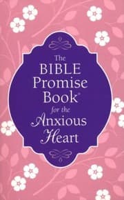 Tapa de THE BIBLE PROMISE BOOK FOR THE ANXIOUS HEART