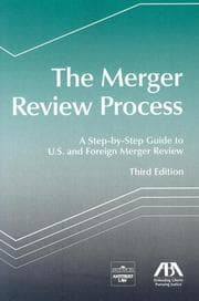 Tapa de The Merger Review Process
