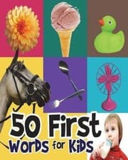 Tapa de 50 First Words for Kids