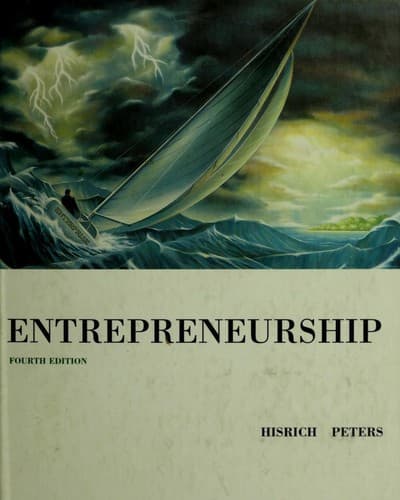 Tapa de Entrepreneurship