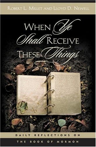 Tapa de When ye shall receive these things