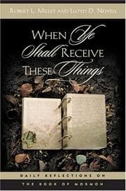 Tapa de When ye shall receive these things