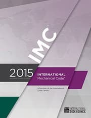 Tapa de 2015 International Mechanical Code