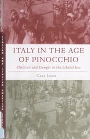 Tapa de Italy in the age of Pinocchio