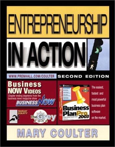 Tapa de Entrepreneurship in Action
