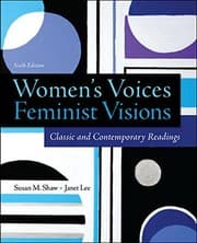 Tapa de Women's Voices, Feminist Visions: Classic and Contemporary Readings