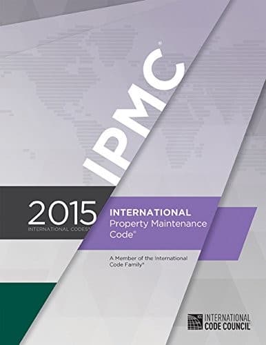 Tapa de 2015 International Property Maintenance Code