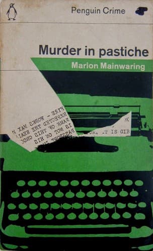 Tapa de Murder in pastiche