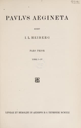Tapa de Paulus Aegineta