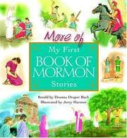 Tapa de More of my first Book of Mormon stories
