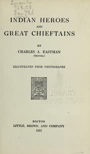 Tapa de Indian heroes and great chieftains