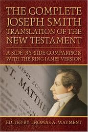 Tapa de The complete Joseph Smith Translation of the New Testament