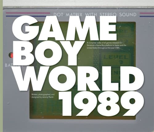 Tapa de Game Boy World 1989