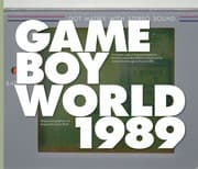 Tapa de Game Boy World 1989