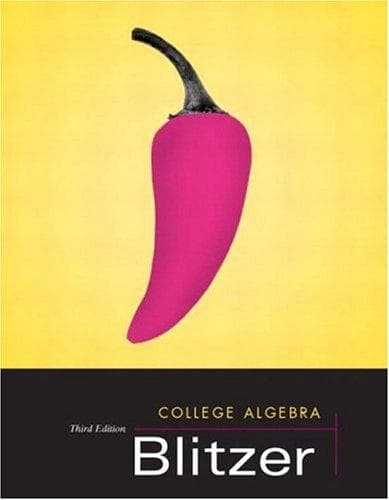 Tapa de College Algebra