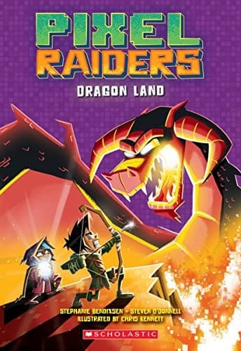 Tapa de Dragon Land (Pixel Raiders #2)