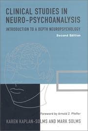Tapa de Clinical studies in neuro-psychoanalysis
