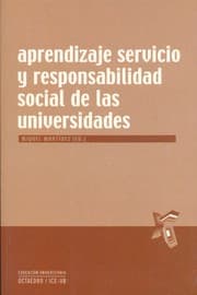 Tapa de Aprendizaje servicio y responsabilidad social de los universidades - Primera edición