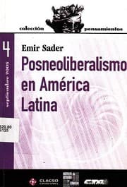 Tapa de Posneoliberalismo en América Latina