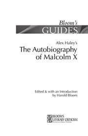 Tapa de Alex Haley's The autobiography of Malcolm X