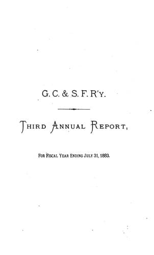 Tapa de Annual Report
