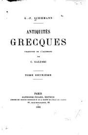 Tapa de Antiquités grecques
