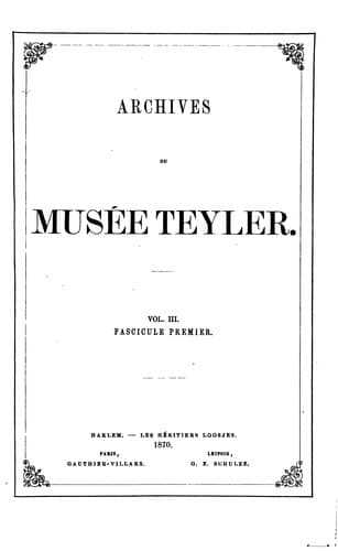 Tapa de Archives