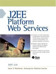 Tapa de J2EE Platform Web Services