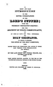Tapa de A Short and Plain Introduction to the Better Understanding of the Lord's ...