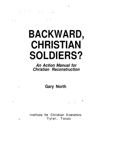 Tapa de Backward, Christian soldiers?