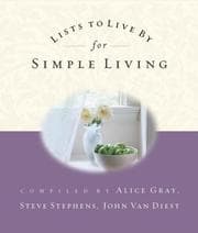 Tapa de Lists to live by for simple living