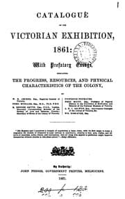 Tapa de CATALOGUE OF THE VICTORIAN EXHIBITION, 1861: WITH PREFATORY ESSAYS,