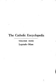 Tapa de The Catholic Encyclopedia