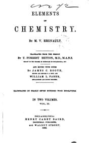 Tapa de Elements of Chemistry