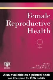 Tapa de Female reproductive health