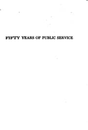 Tapa de Fifty years of public service