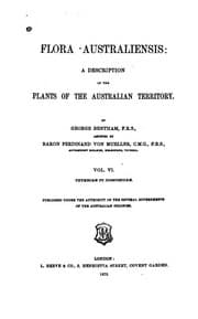 Tapa de Flora australiensis
