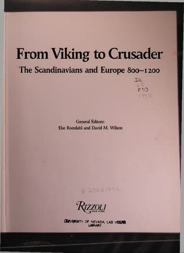 Tapa de From Viking to crusader