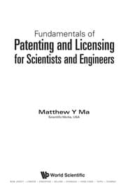 Tapa de Fundamentals of patenting and licensing for scientists and engineers