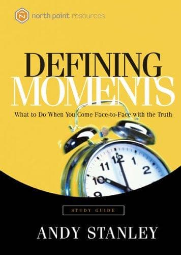 Tapa de Defining Moments Study Guide